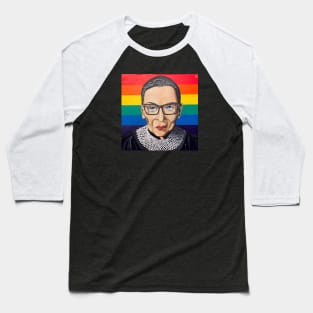 RBG MOM PRIDE Baseball T-Shirt